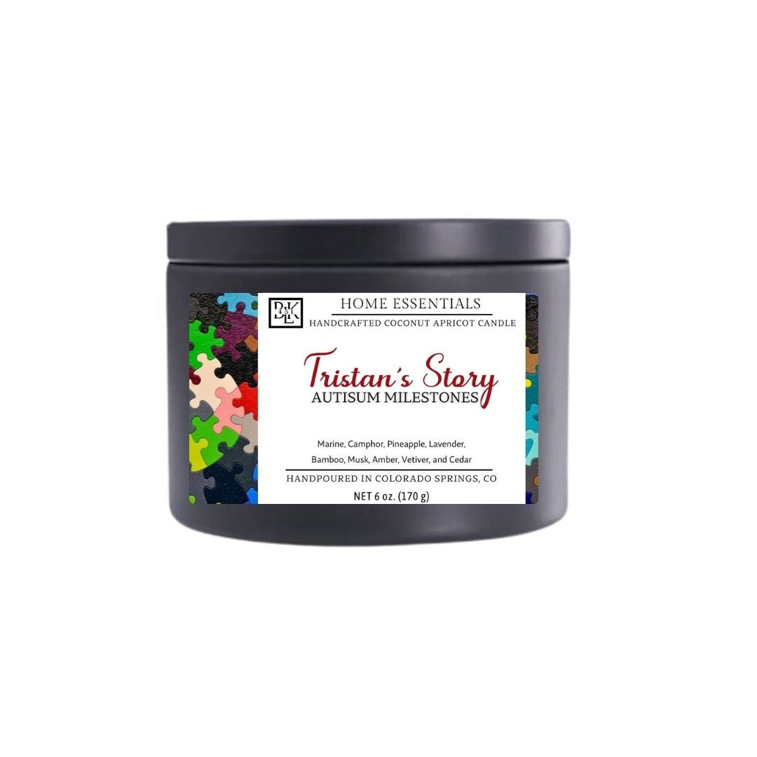 Tristan's Story "Autism Milestones" Candle