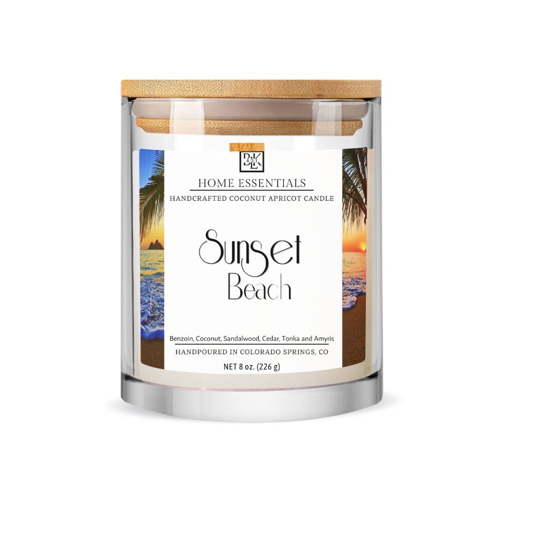 Sunset Beach Candle