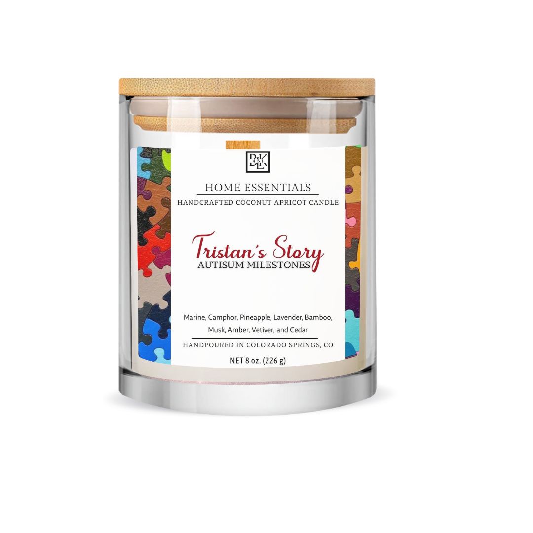 Tristan's Story "Autism Milestones" Candle