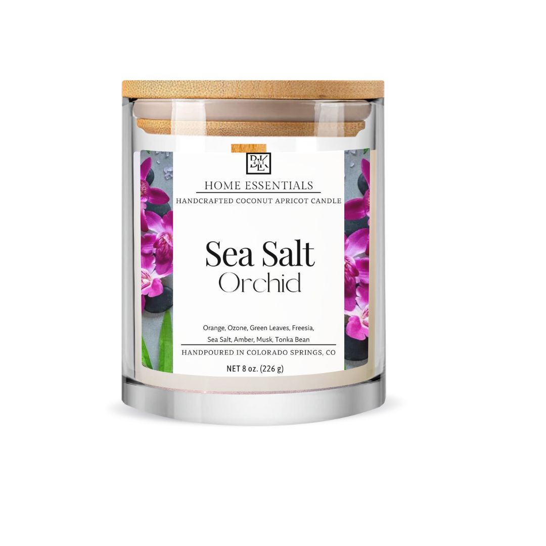 Sea Salt Orchid Candle