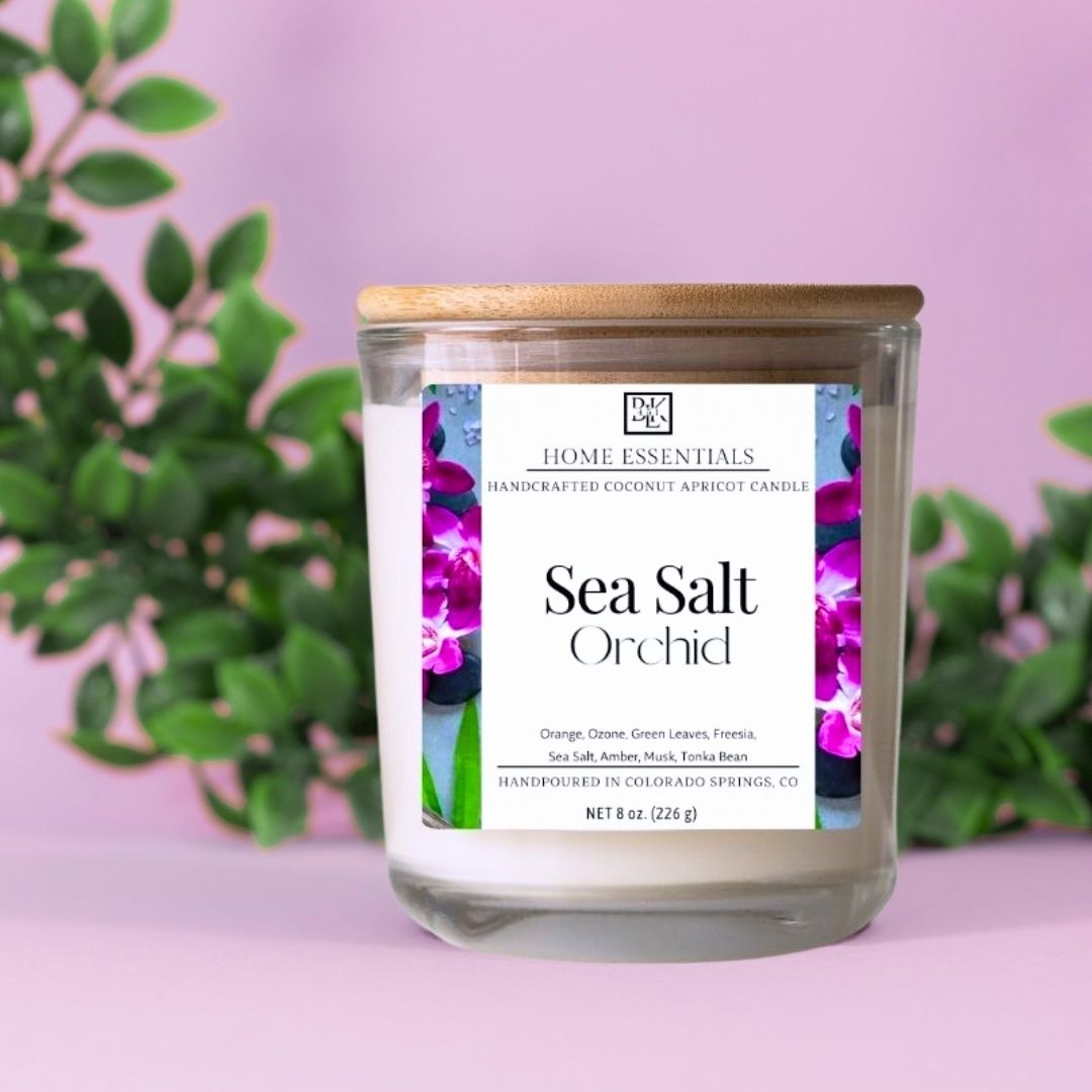 Sea Salt Orchid Candle